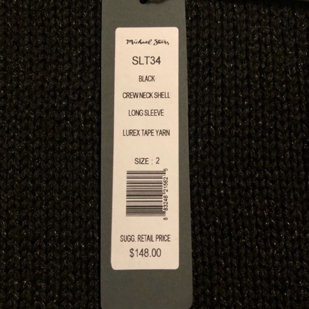 NWT - Michael Stars Crew Neck Sweater Vest - Picture 5 of 5